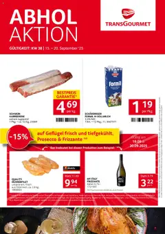Vorschau Transgourmet Flugblatt gültig ab 14.09.2025