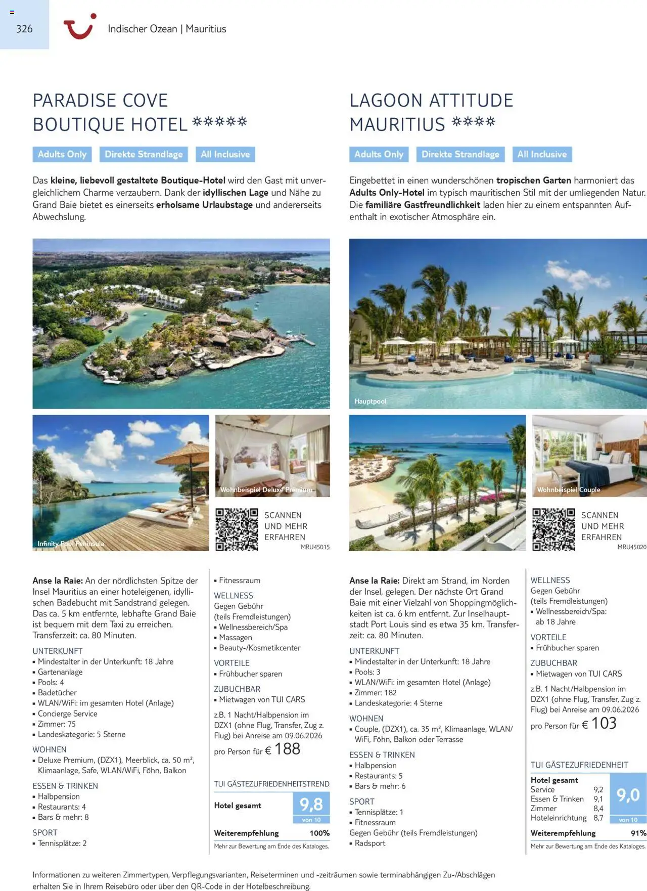TUI Prospekt  Asien, Afrika, Orient & Indischer Ozean 2025/26 	 - Seite 326 - gültig ab 01.11.2025