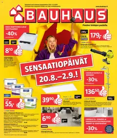 Esikatselu Bauhaus tarjoukset voimassa alkaen 20/08/2025