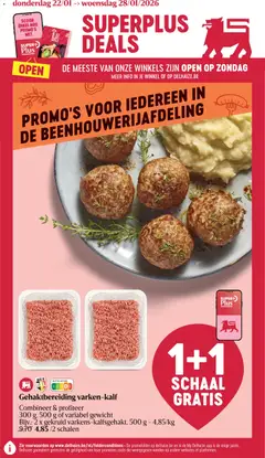 Delhaize folder week 4 geldig vanaf 22/01/2026