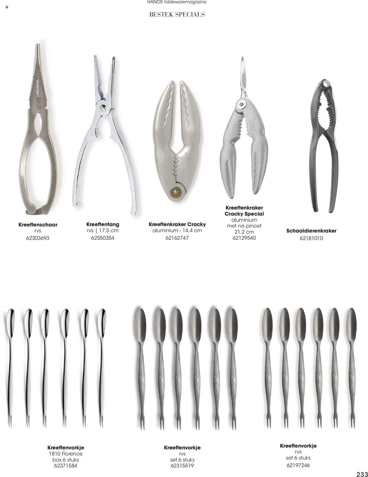 Hanos - Tableware magazine 2025-2026 - page 233- valid from 01-09-2025