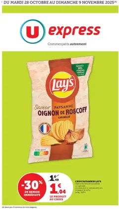 Aperçu U Express catalogue valable à partir du 28/10/2025