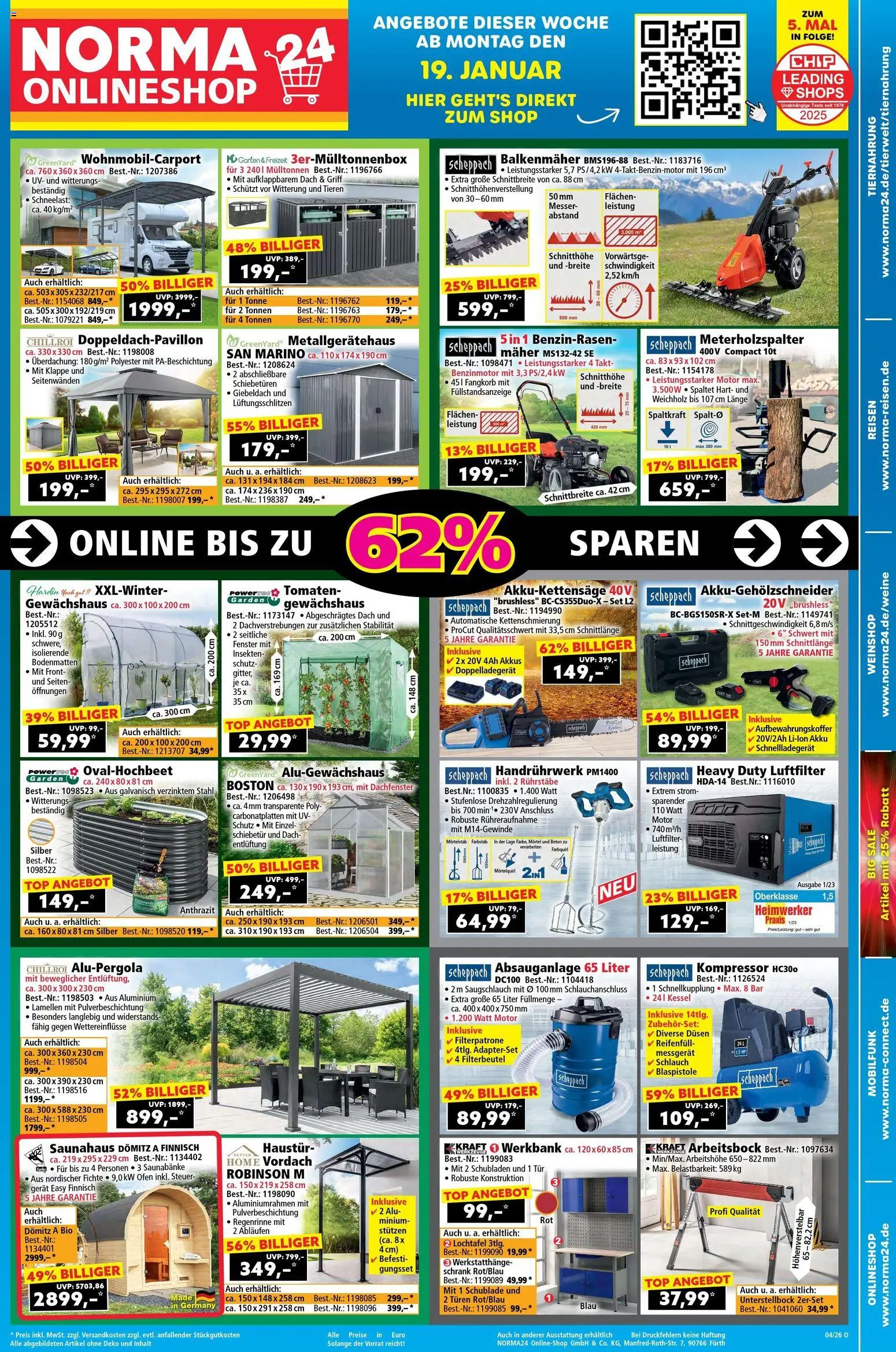 Norma Onlineshop - Seite 1 - gültig ab 19.01.2026