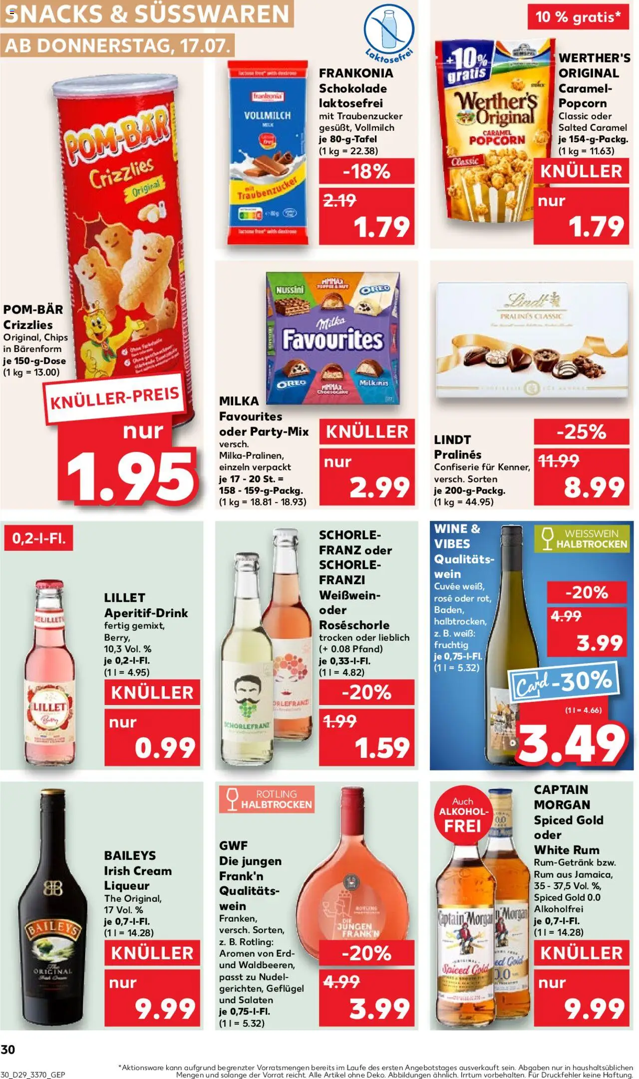 Kaufland Prospekt 	 - Seite 30 - gültig ab 17.07.2025