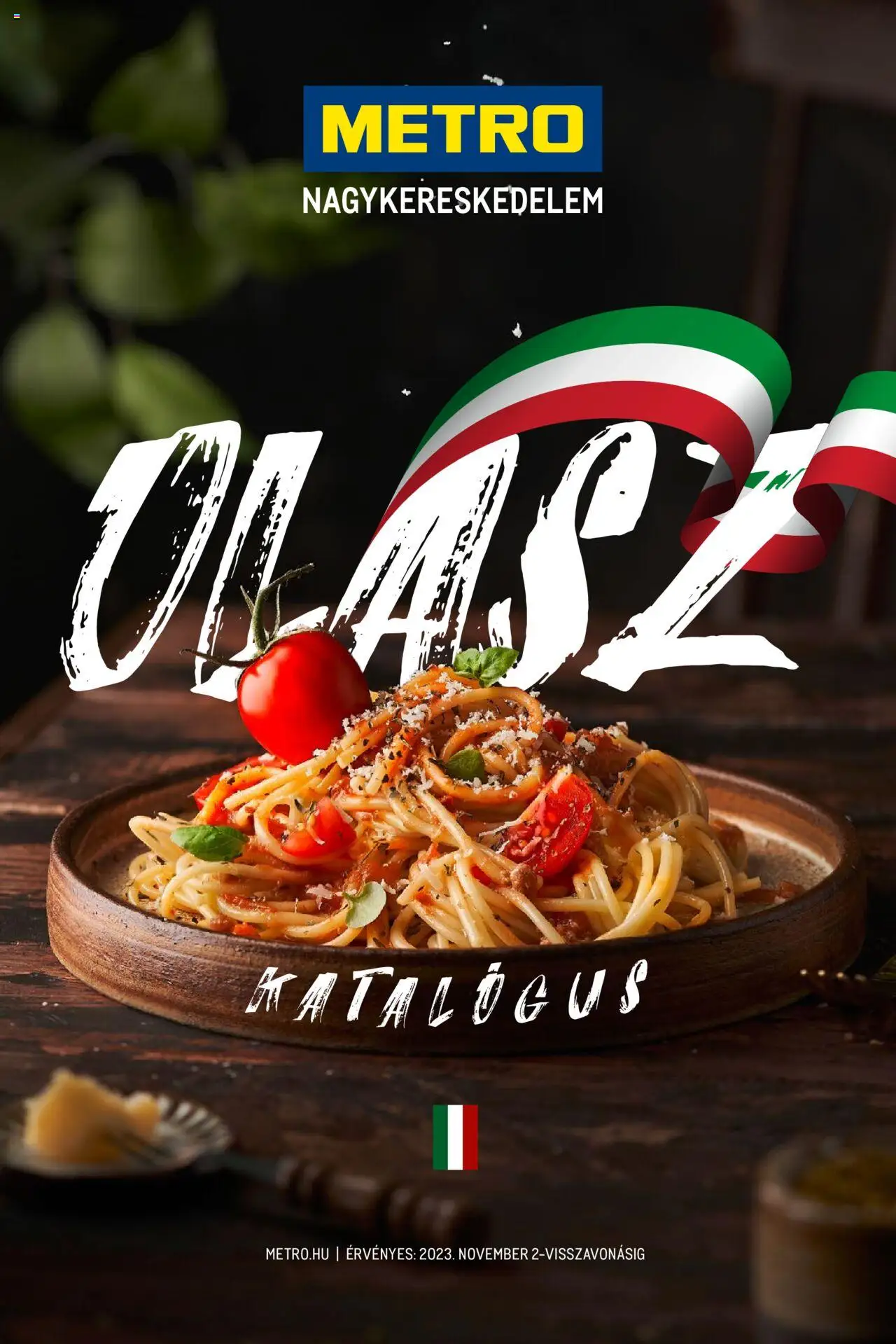 Metro - Olasz katalógus - 1oldal - érvényes 2023.11.02.-tól