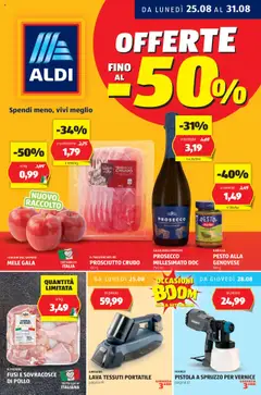 Anteprima Volantino Aldi	 valida dal 25/08/2025