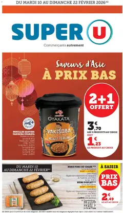 Aperçu Super U catalogue valable à partir du 10/02/2026