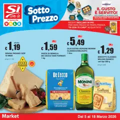 Anteprima Sì con Te volantino Market valida dal 05/03/2026