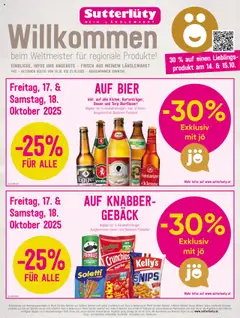 Vorschau Sutterlüty Flugblatt gültig ab 16.10.2025