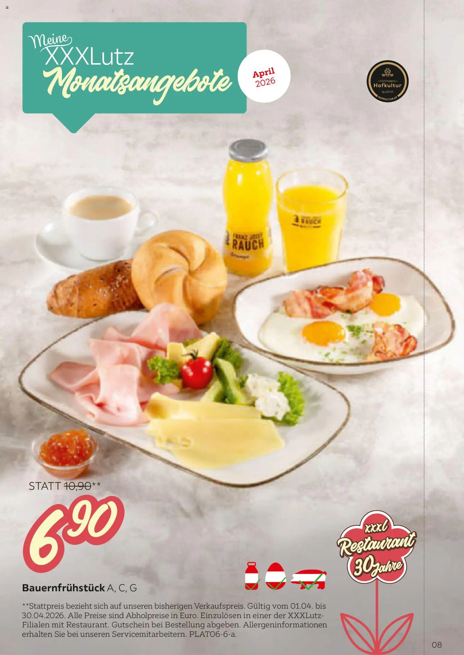 XXXLutz Jubiläums Restopass - page 8- valid from 28.01.2026