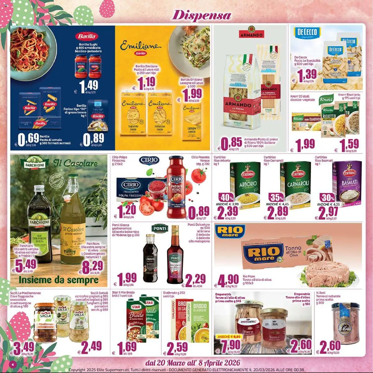 Elite Supermercati volantino - pagina 6 - valido dal 20/03/2026