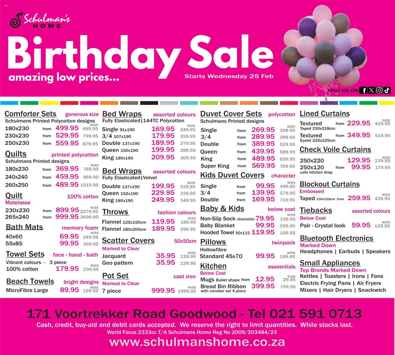 Schulman's Home Specials - page 1- valid from 25/02/2026