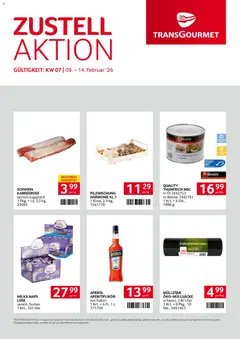 Vorschau Transgourmet Zustellaktion gültig ab 09.02.2026
