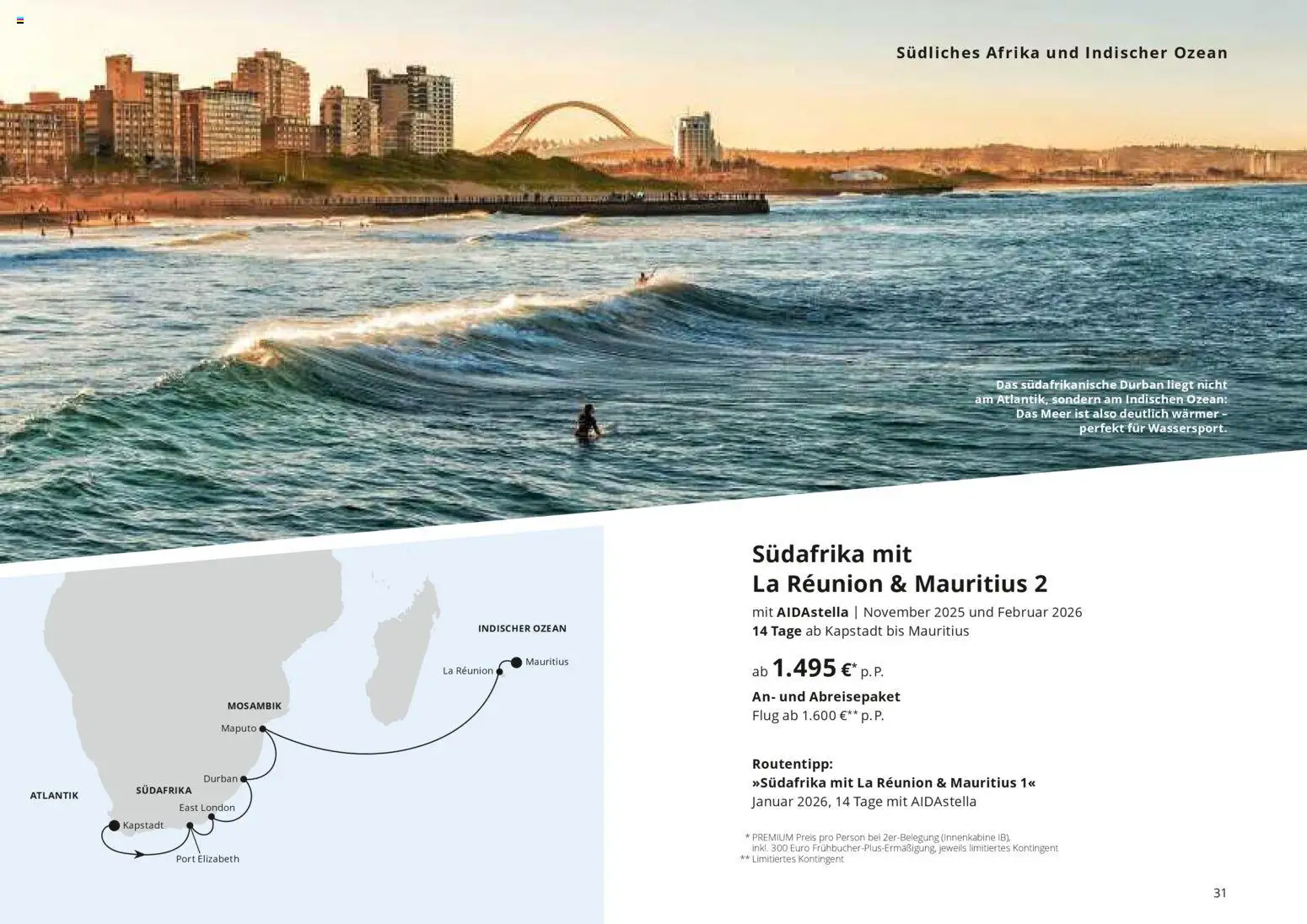 Aida Fernreisen Winter - Seite 31 - gültig ab 01.10.2025