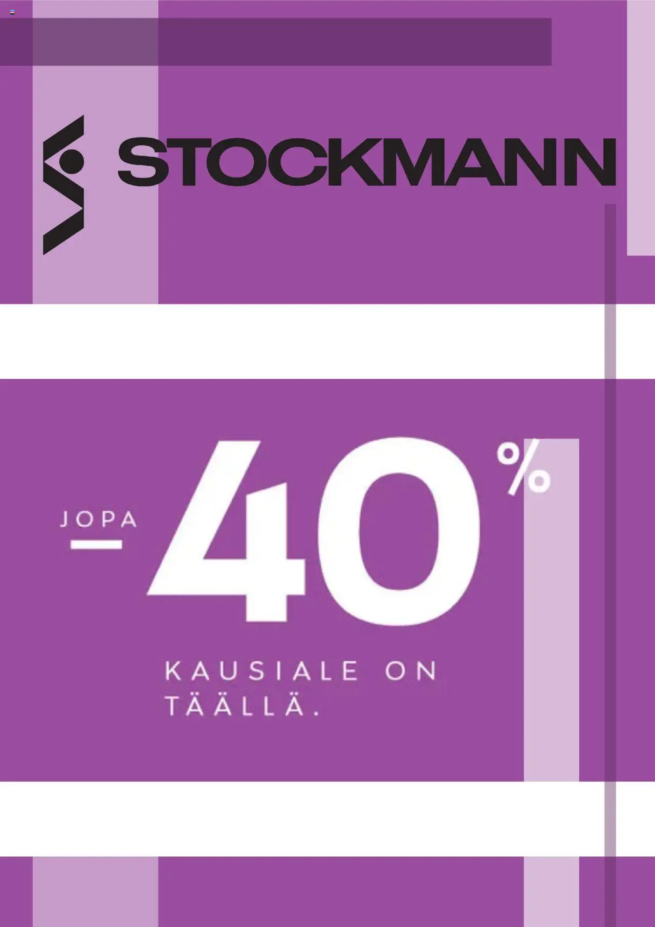 Stockmann tarjoukset - sivu 1- voimassa alkaen 11/08/2025