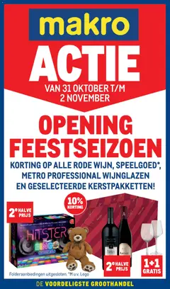 Makro - Opening Feestseizoen geldig vanaf 31-10-2025