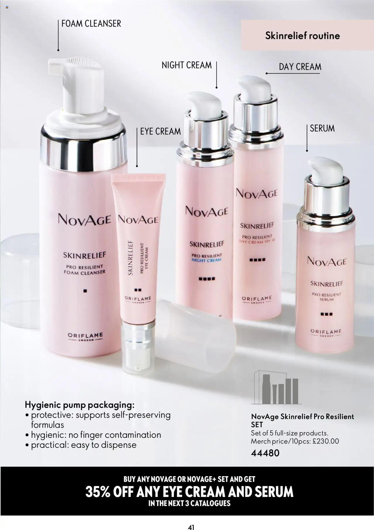 Oriflame - Novage+ - page 41- valid from 01/04/2025