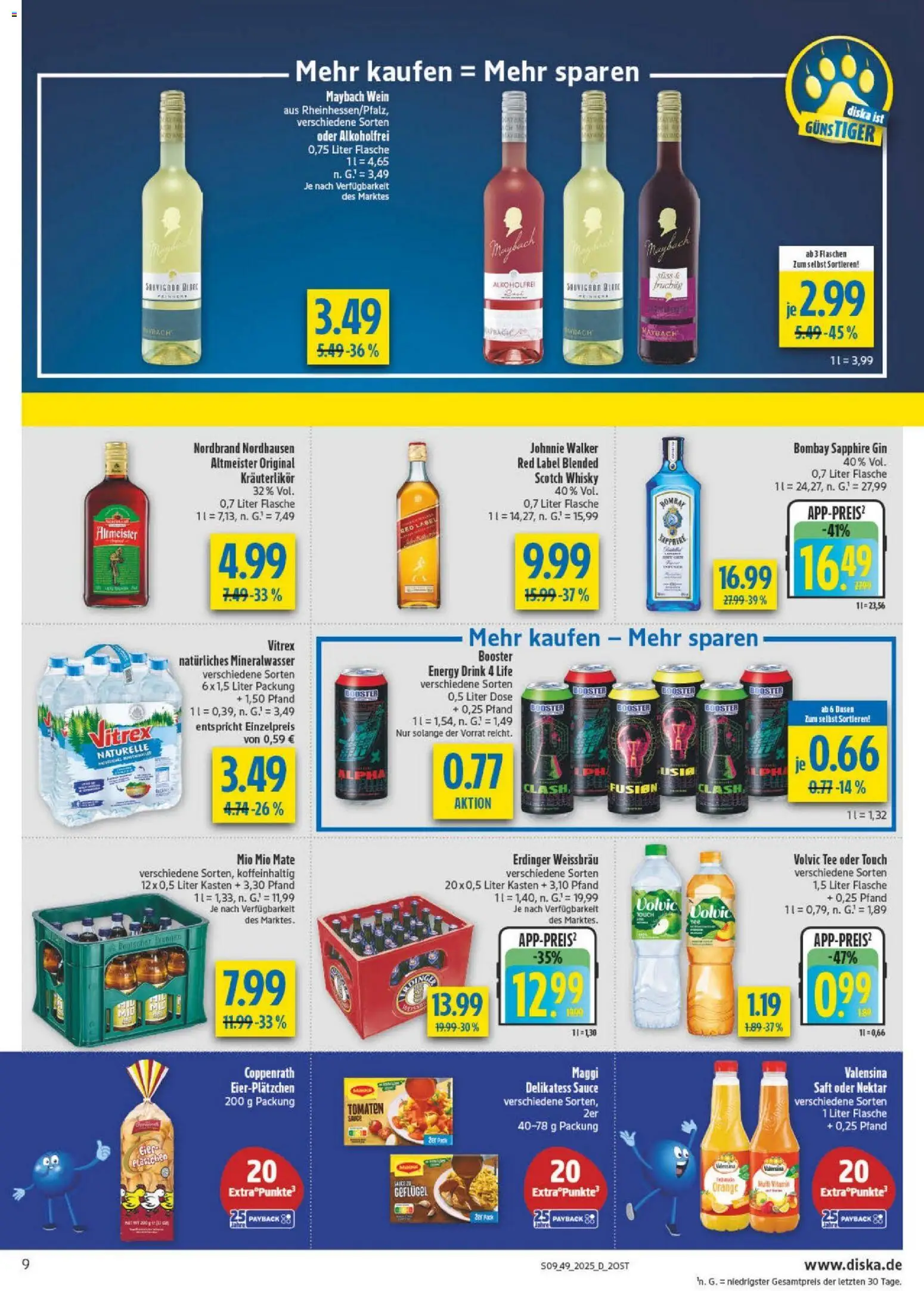 Diska - Diska Angebote Sachsen-Thüringen KW49 - Seite 9 - gültig ab 01.12.2025