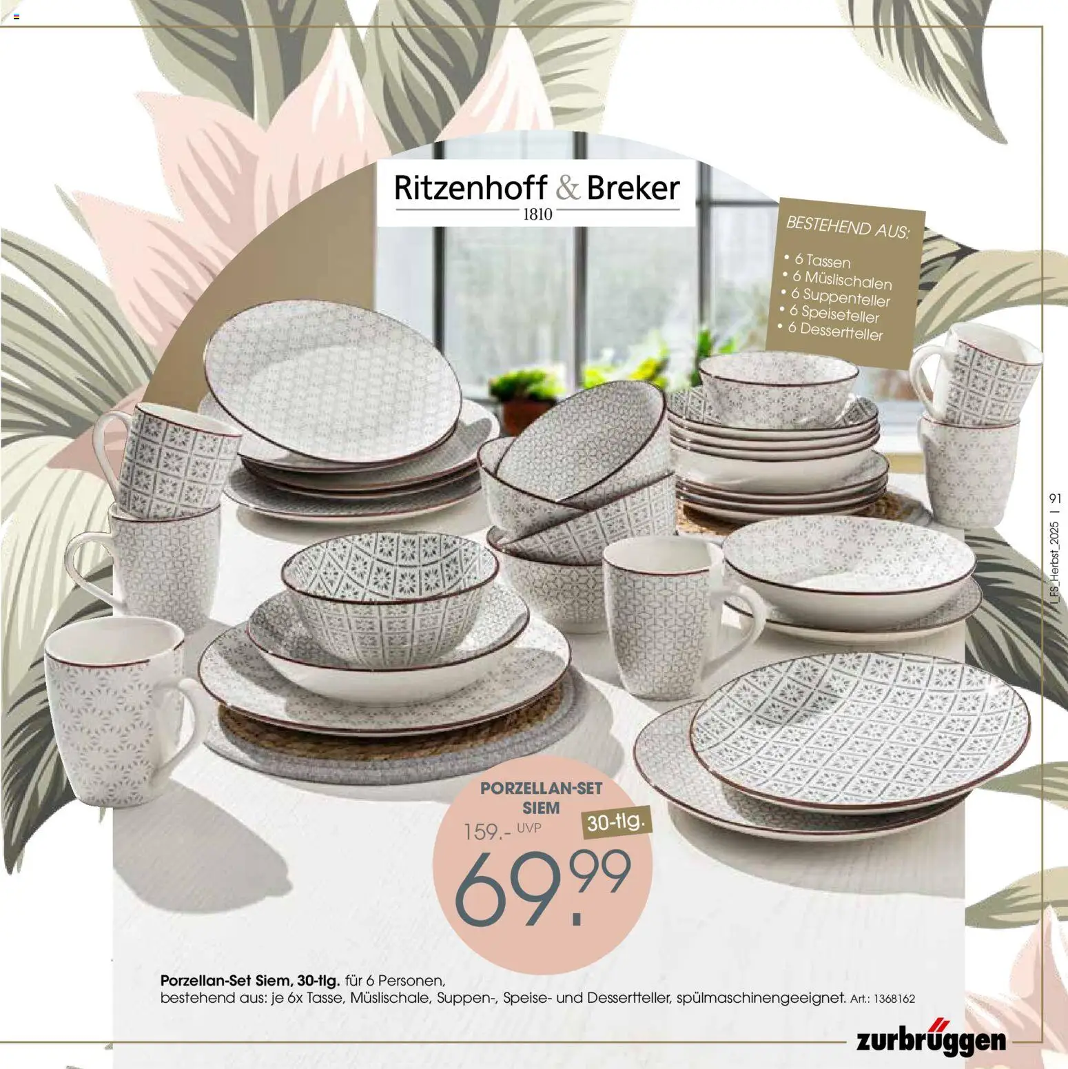 Zurbrüggen Trend-Journal Herbst - Seite 91 - gültig ab 21.10.2025