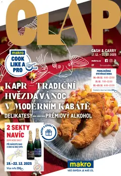 Náhled Makro leták - Pro milovníky jídla platný od 17.12.2025