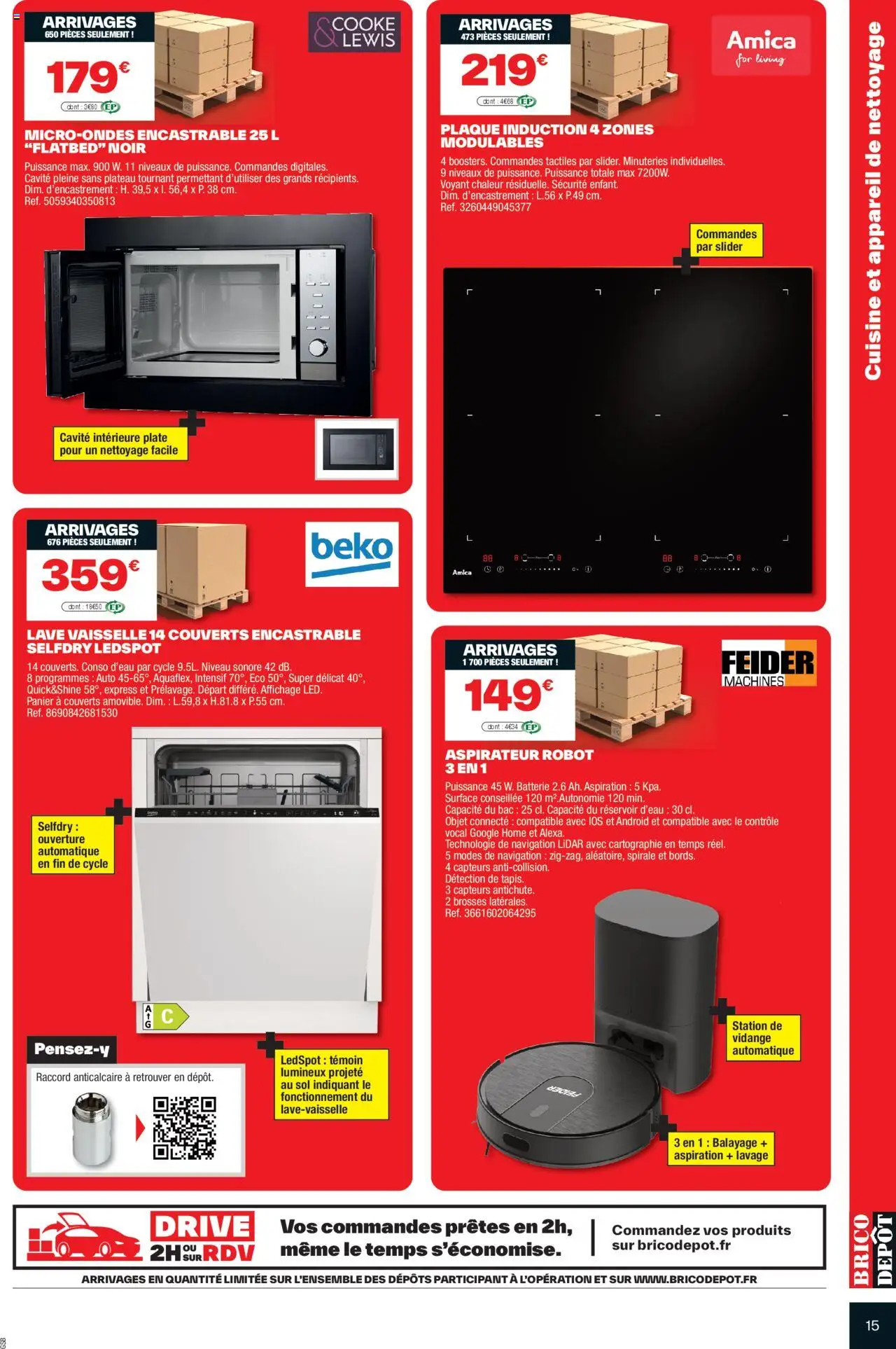 Brico Dépôt catalogue - page 15 - valable à partir du 18/07/2025