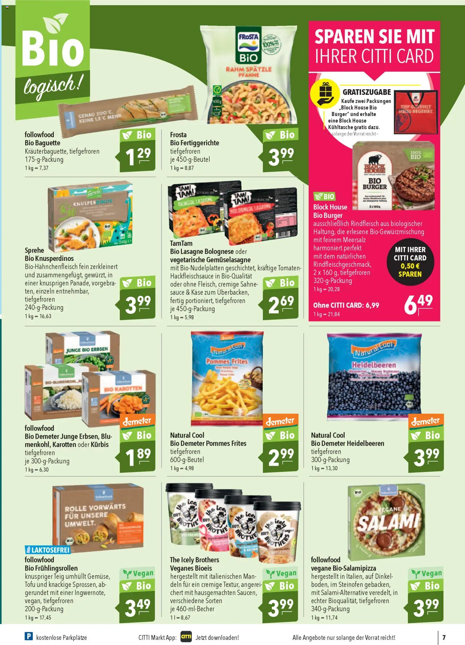 CITTI Markt Tiefkühlkost - Seite 7 - gültig ab 04.03.2026