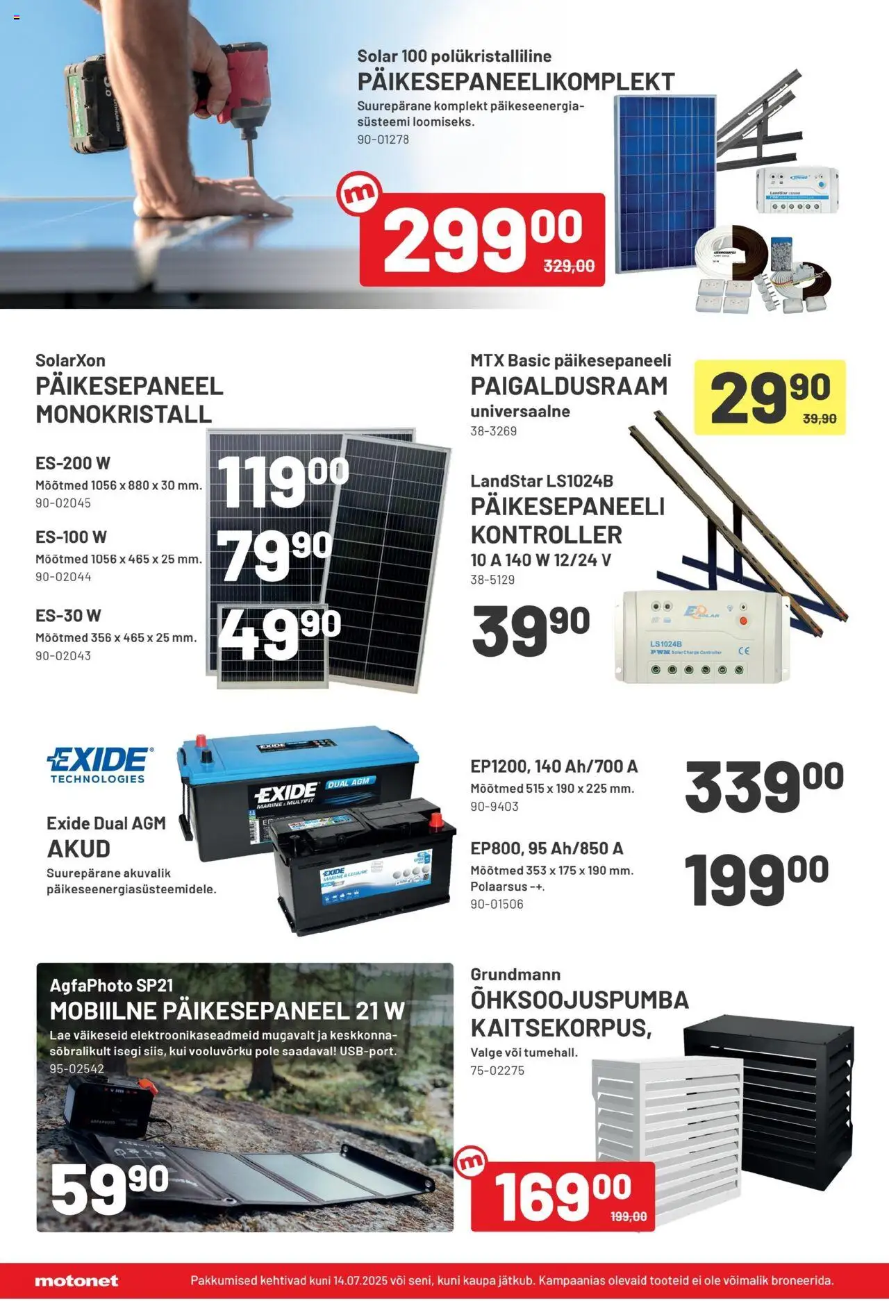 Motonet tarjoukset - sivu 6- voimassa alkaen 26/07/2025