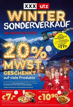 Vorschau XXXLutz Winter Sonderverkauf gültig ab 29.12.2025