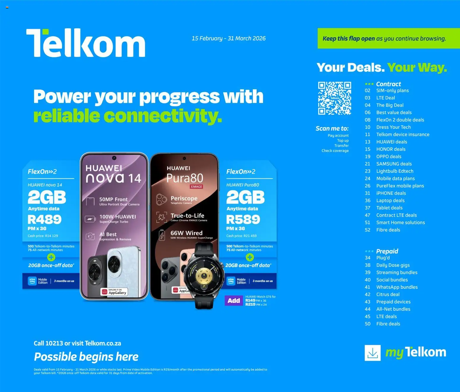Telkom Deals - page 1- valid from 15/02/2026