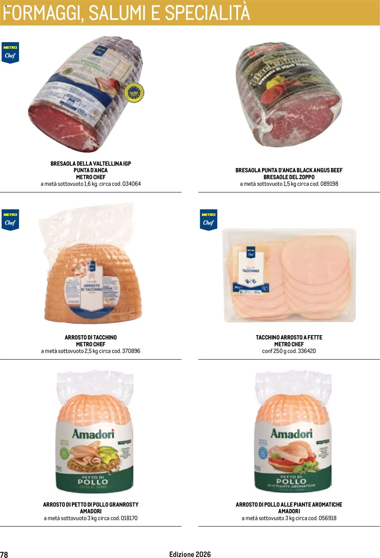 Metro Hotel catalogo - pagina 78 - valido dal 17/10/2025