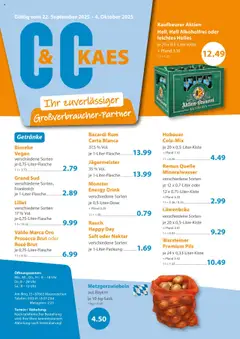 Vorschau C&C Prospekt gültig ab 22.09.2025