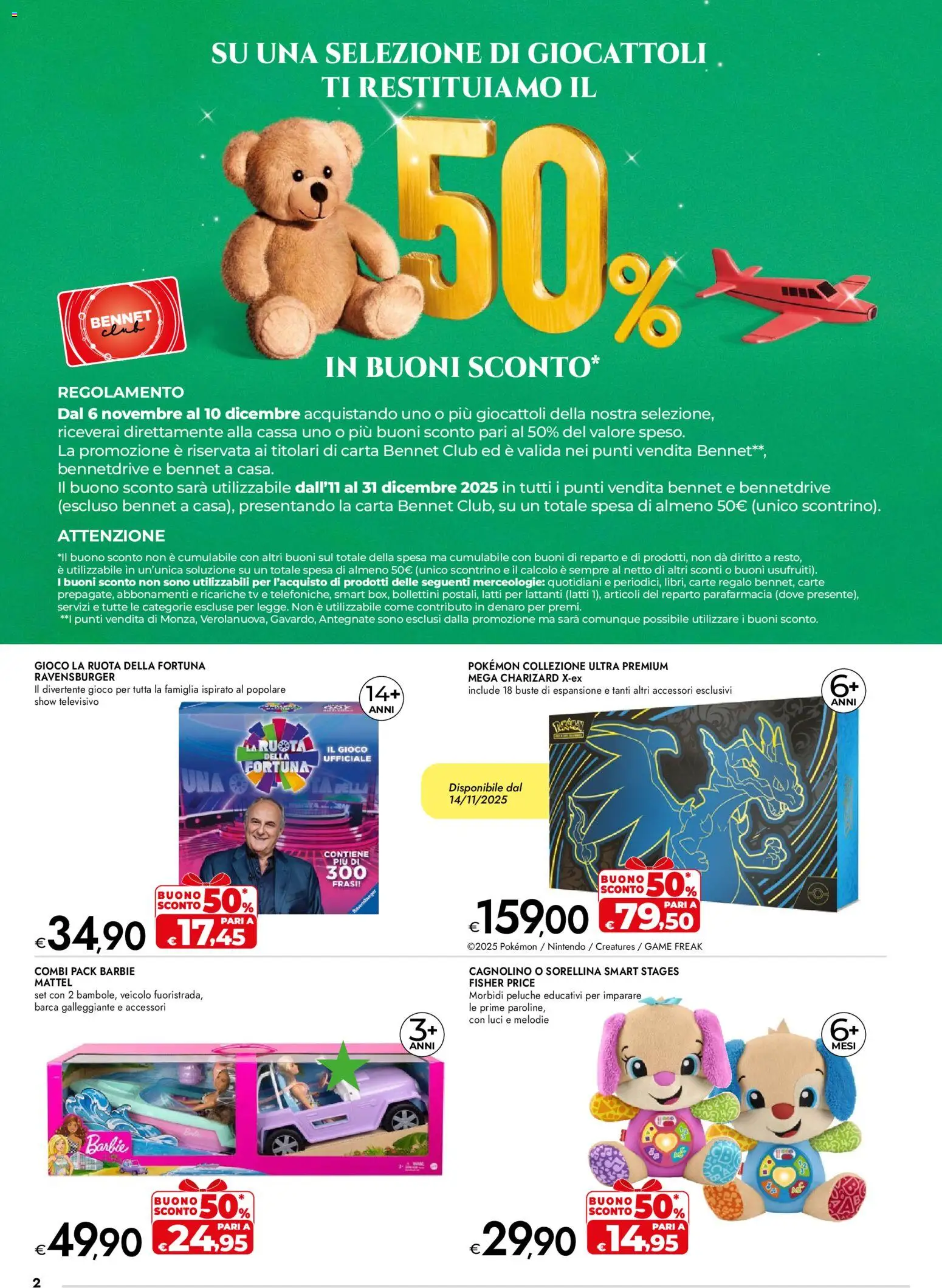 bennet Giocattoli catalogo - pagina 2 - valido dal 06/11/2025