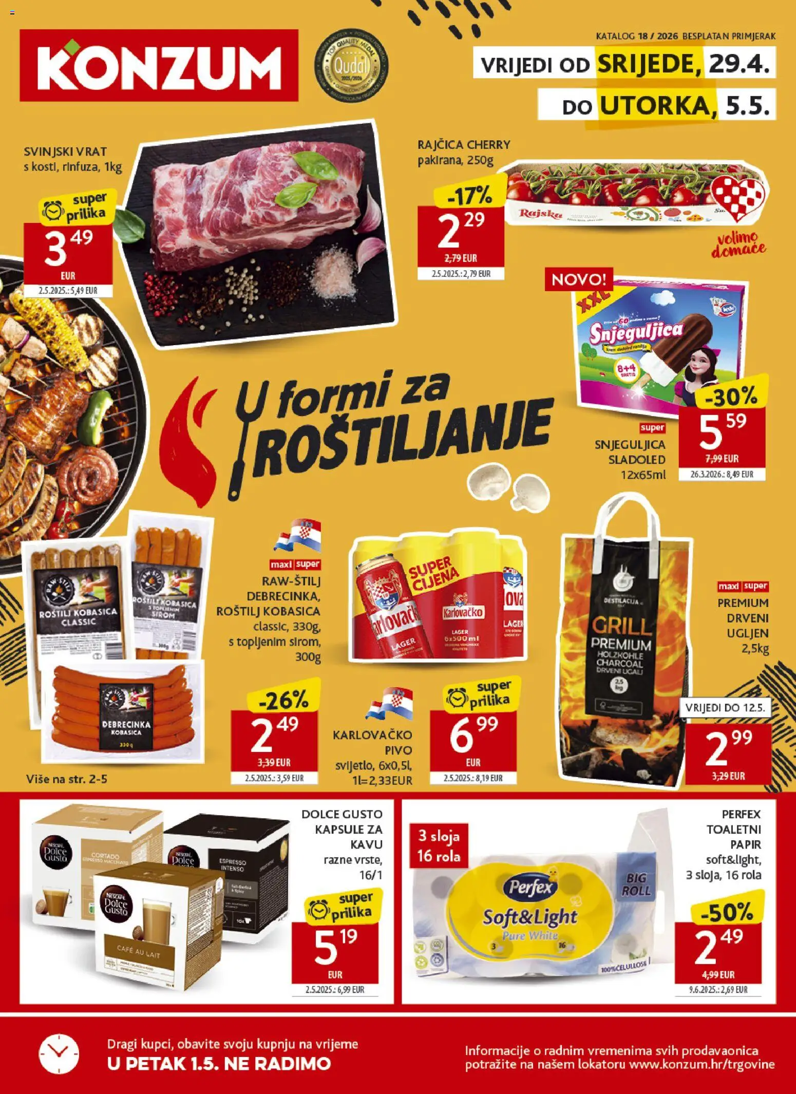 Konzum Katalog - stranica 1- važeći od 29.04.2026