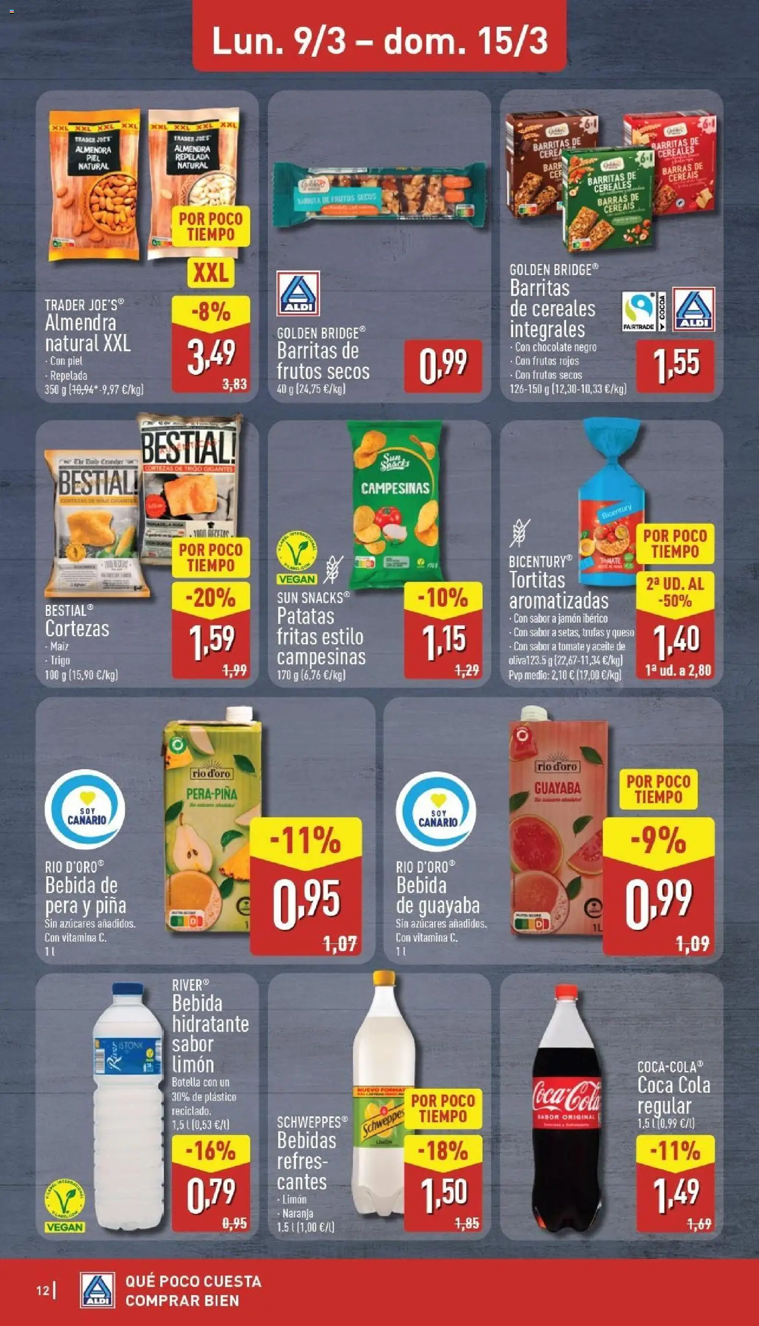 Aldi folleto Canarias - Página de 12 - Válido desde 09/03/2026