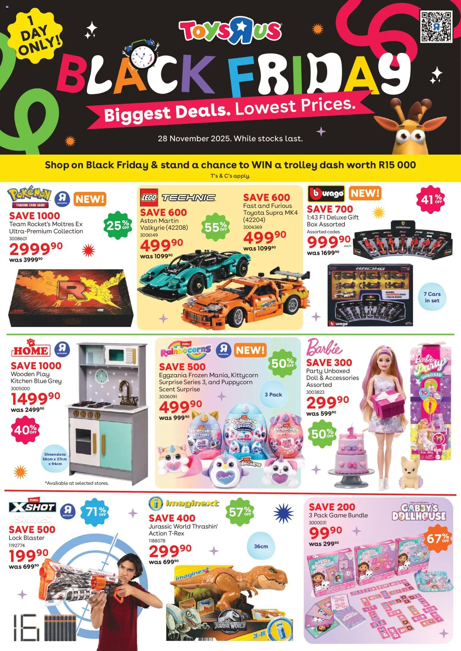 Toys R Us Black Friday - page 1- valid from 28/11/2025
