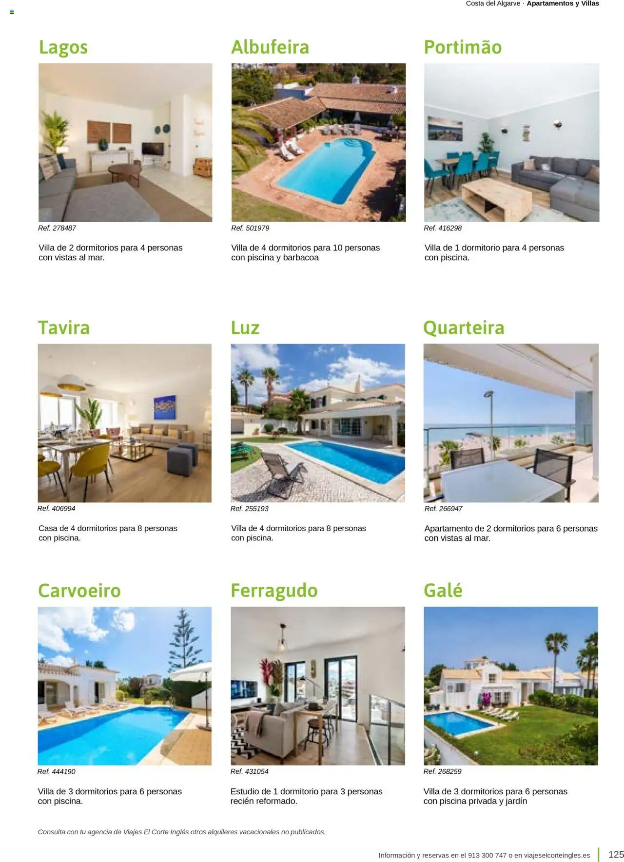 Viajes El Corte Inglés - Costas y Portugal - Página de 125 - Válido desde 01/05/2025