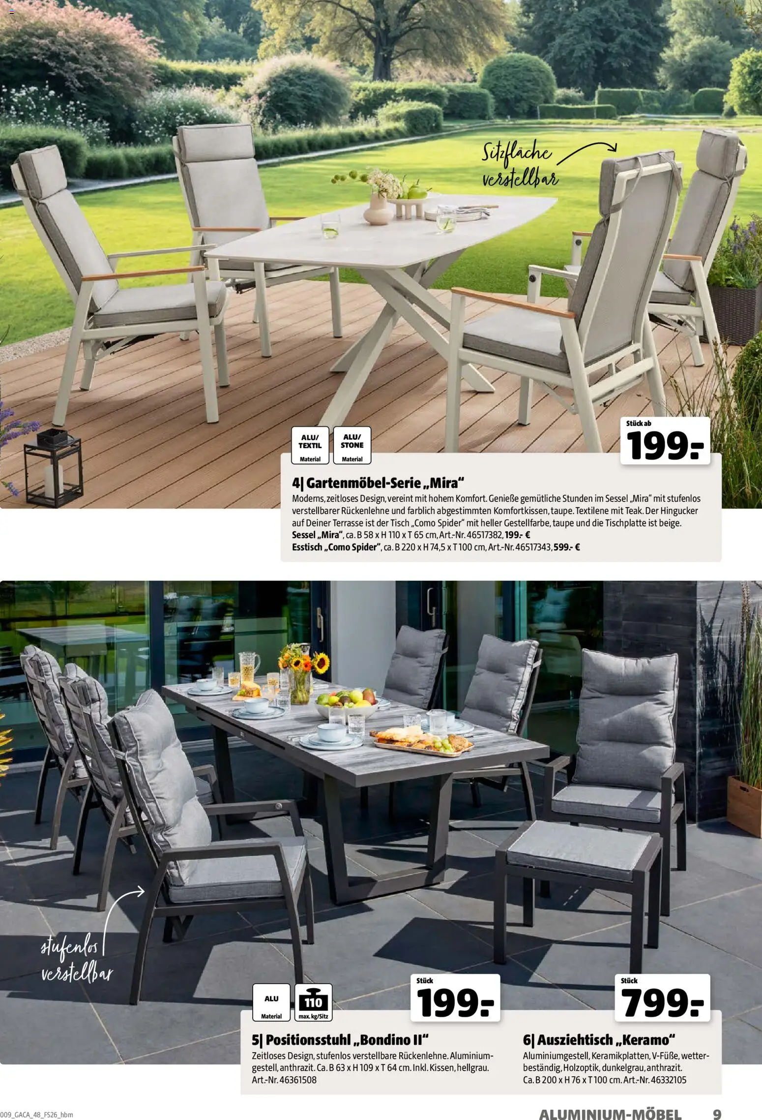 Hagebau Gartenmöbelsortiment - Seite 9 - gültig ab 02.03.2026