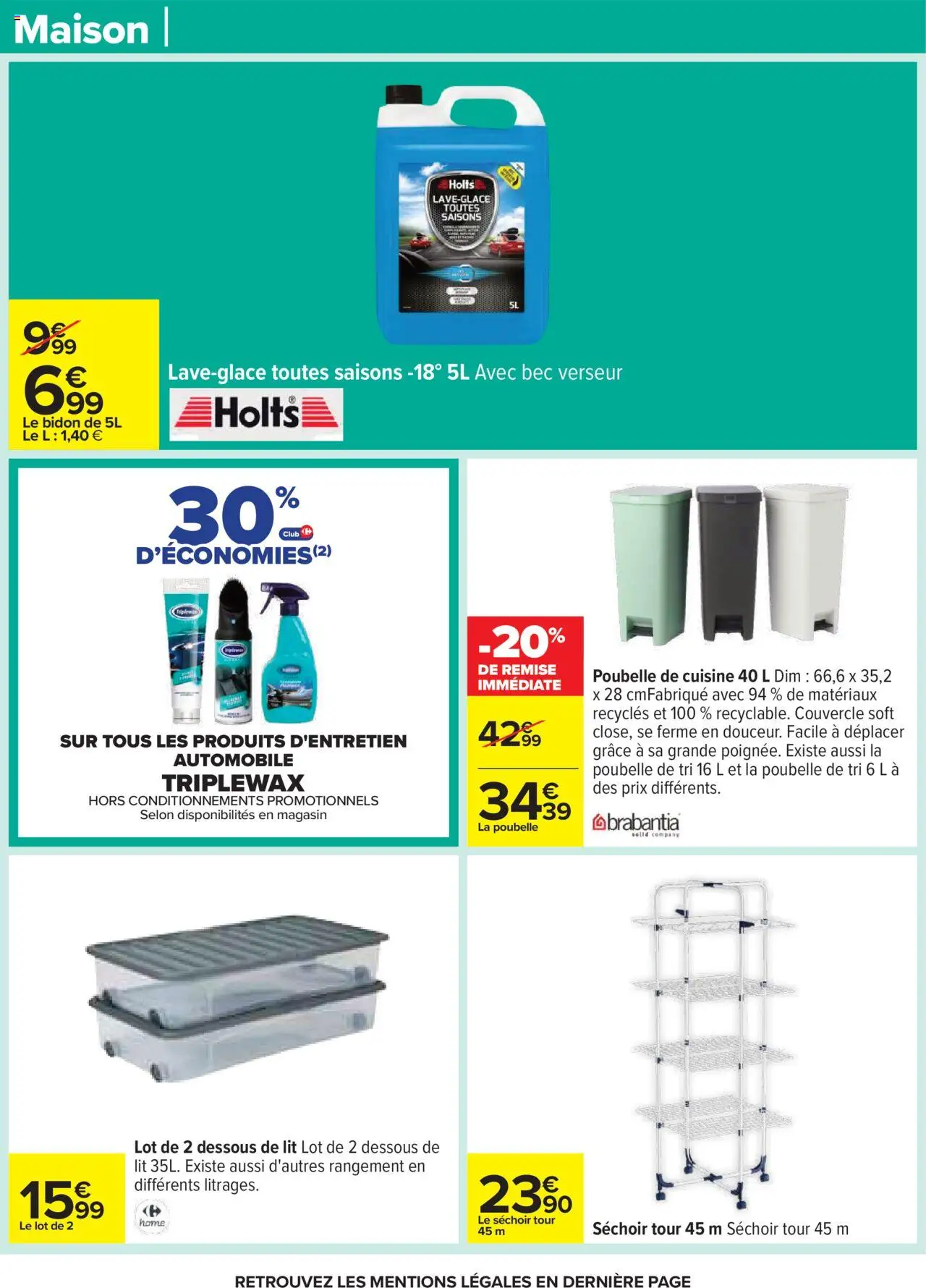 Carrefour catalogue semaine 29 - page 76 - valable à partir du 15/07/2025