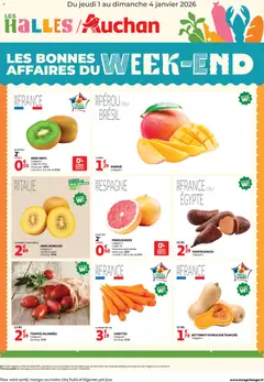 Auchan - Les bons plans du week-end dans votre hyper ! geldig vanaf 01/01/2026