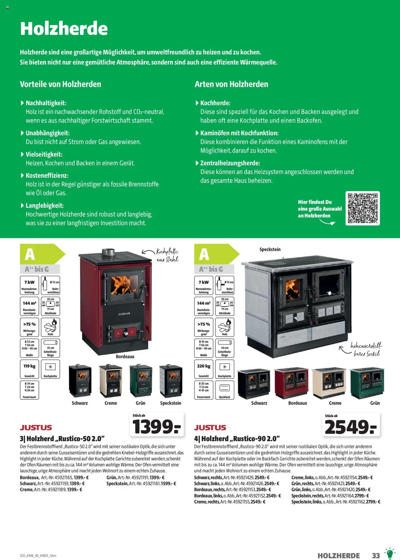 Hagebau Kaminöfen - Seite 33 - gültig ab 07.07.2025