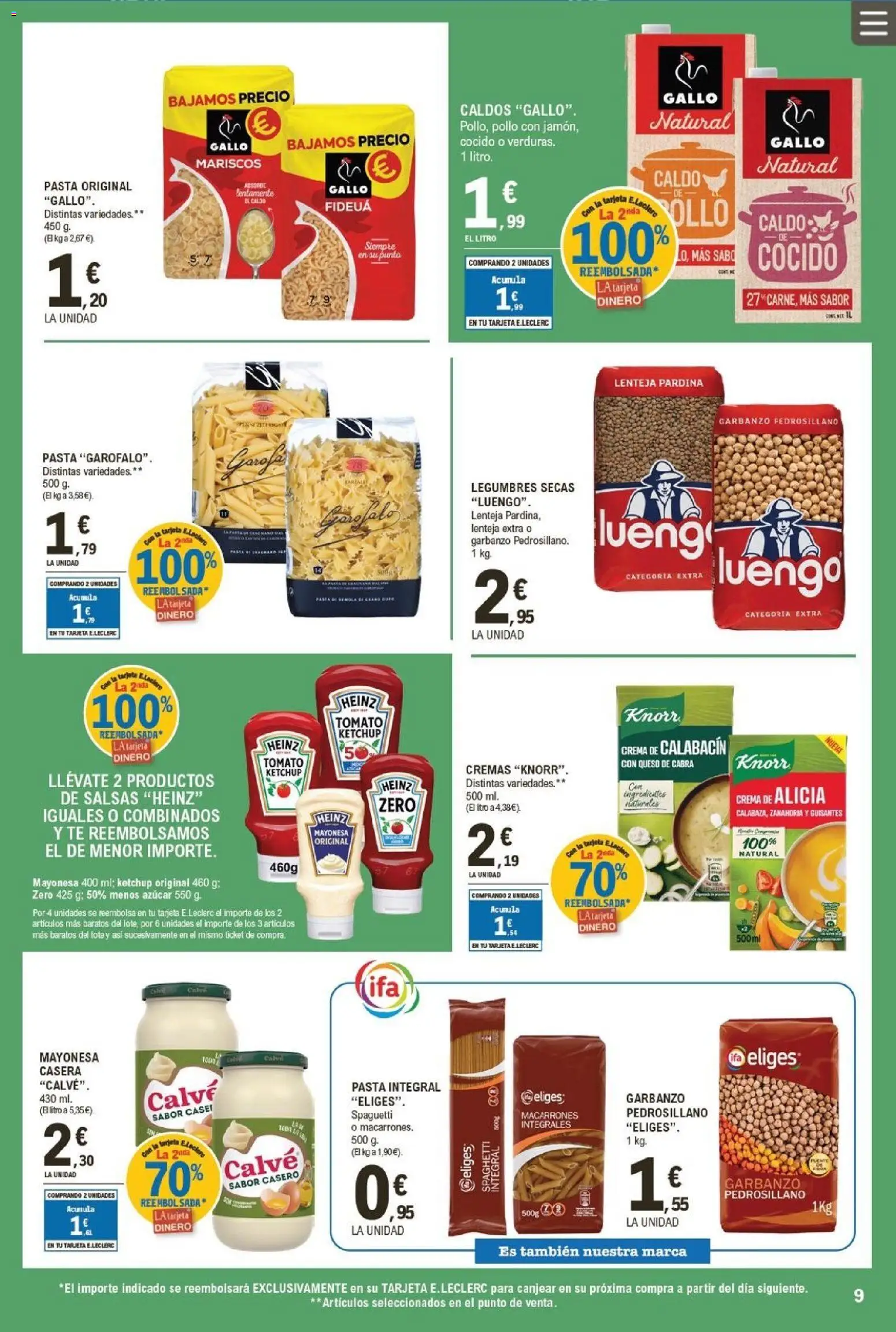 E.Leclerc folleto - Página de 9 - Válido desde 25/02/2026