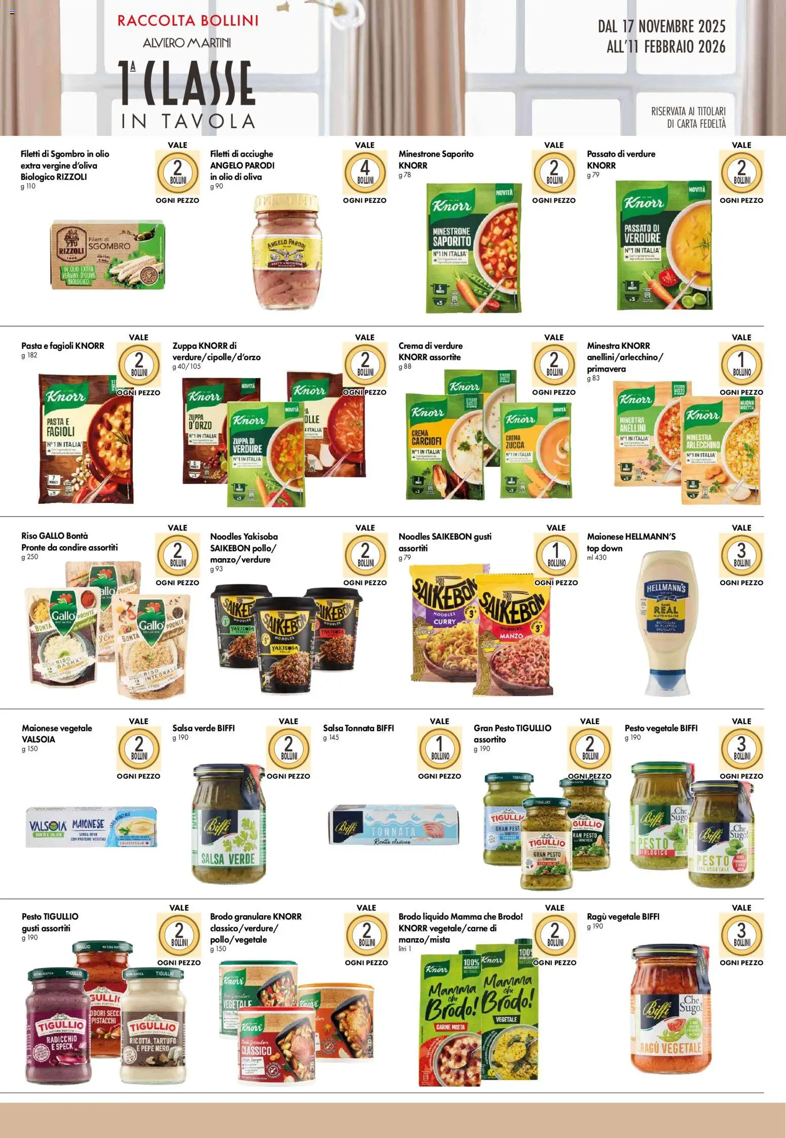 Famila Raccolta Bollini catalogo - pagina 6 - valido dal 27/11/2025