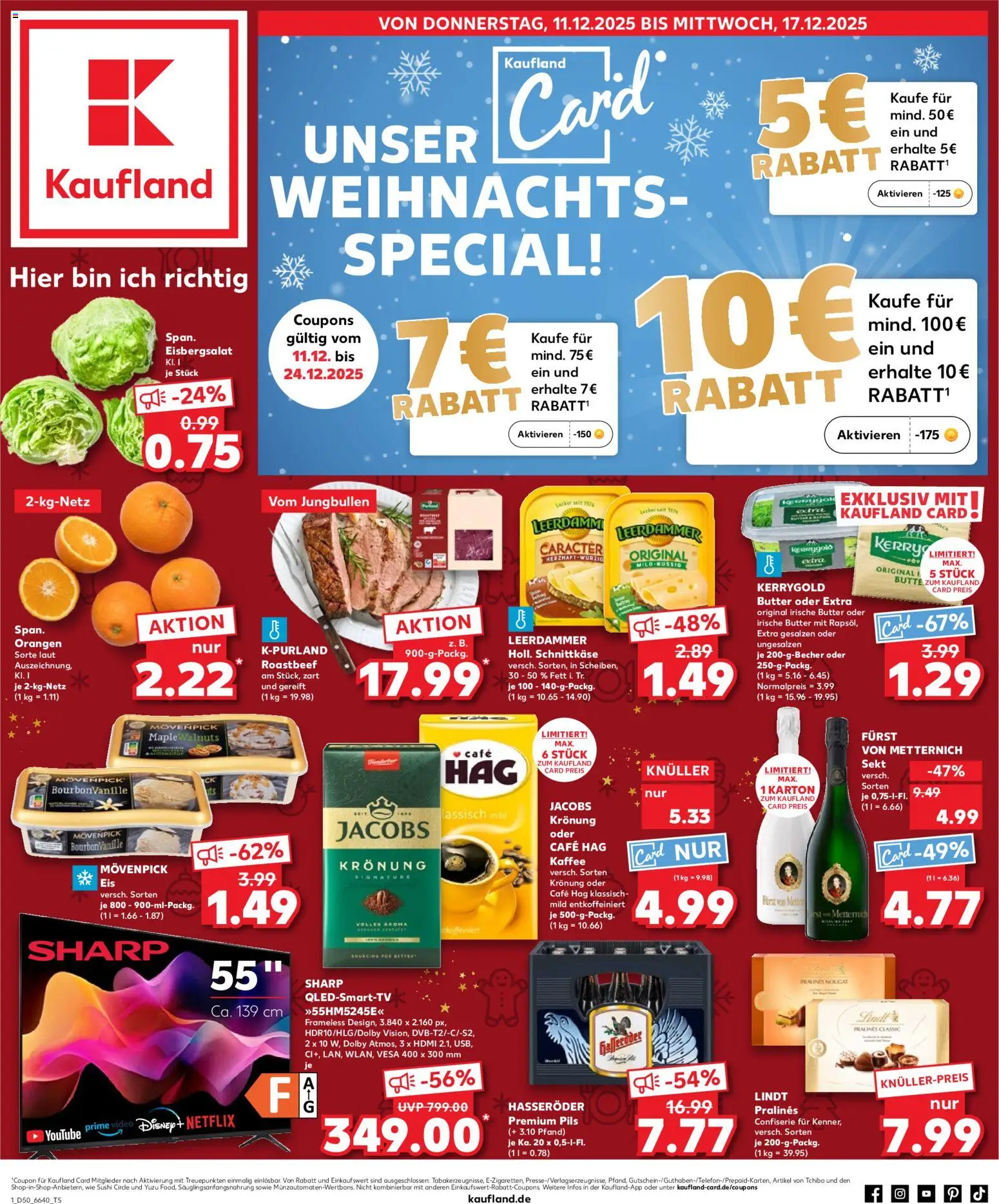 Kaufland Prospekt 	 - Seite 1 - gültig ab 11.12.2025