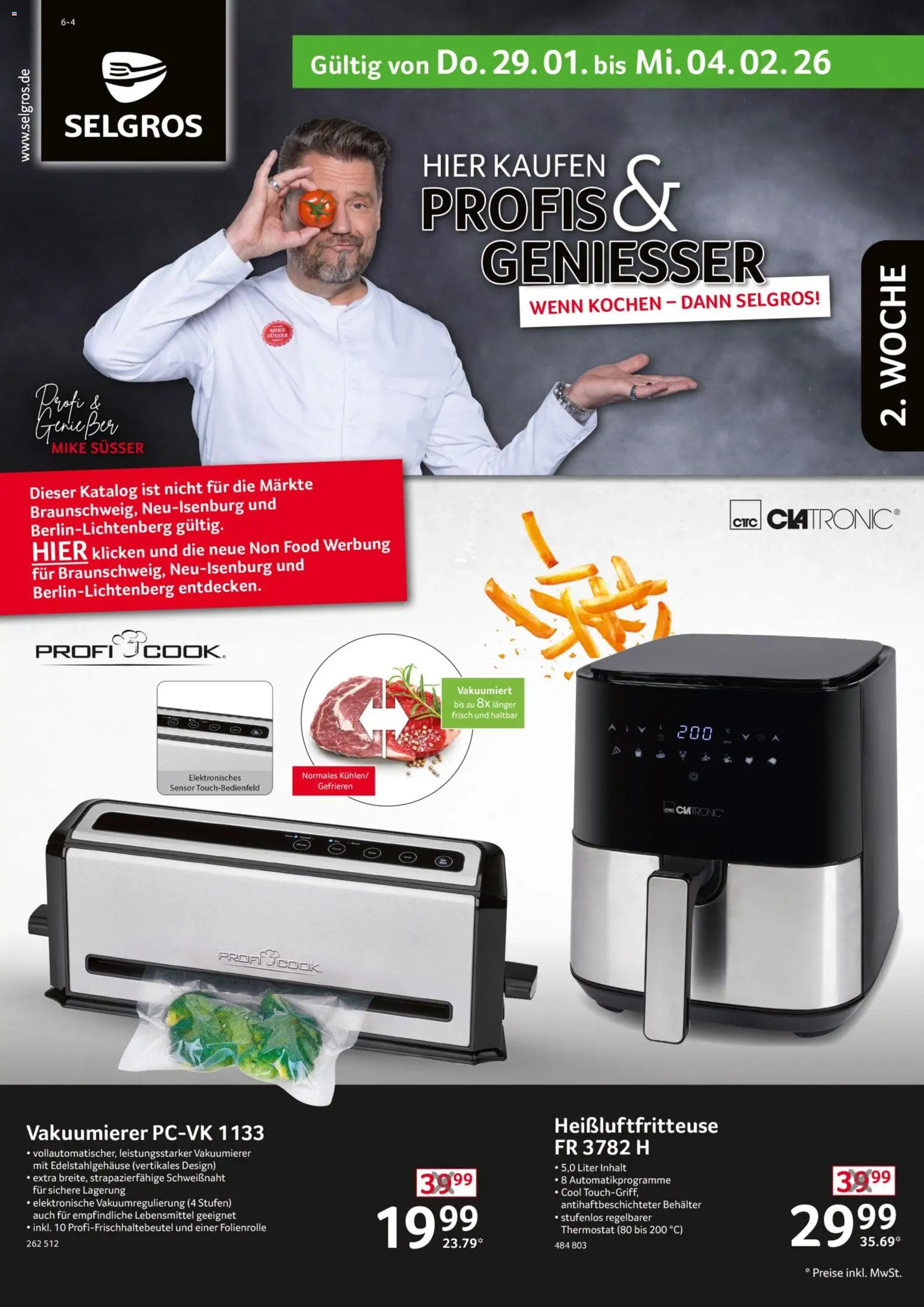 Selgros  Non Food - Seite 1 - gültig ab 29.01.2026