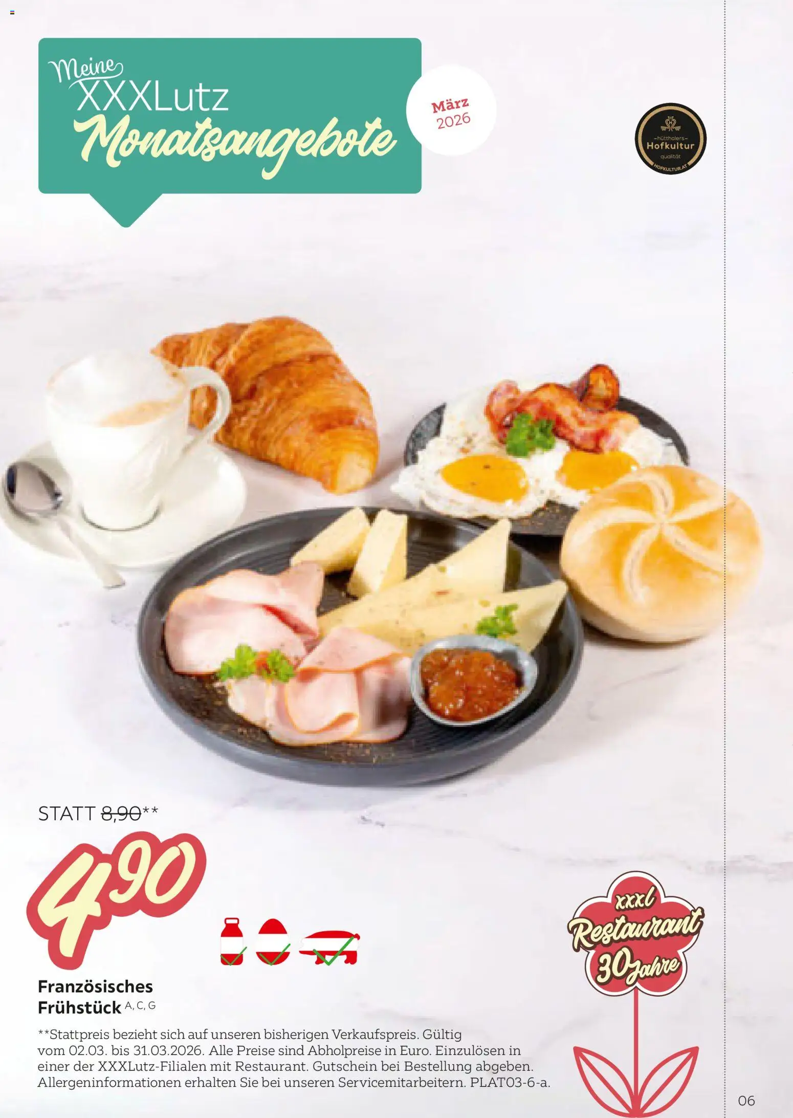 XXXLutz Jubiläums Restopass - page 6- valid from 28.01.2026