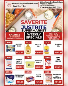 Preview Saverite Specials valid from 16/02/2026