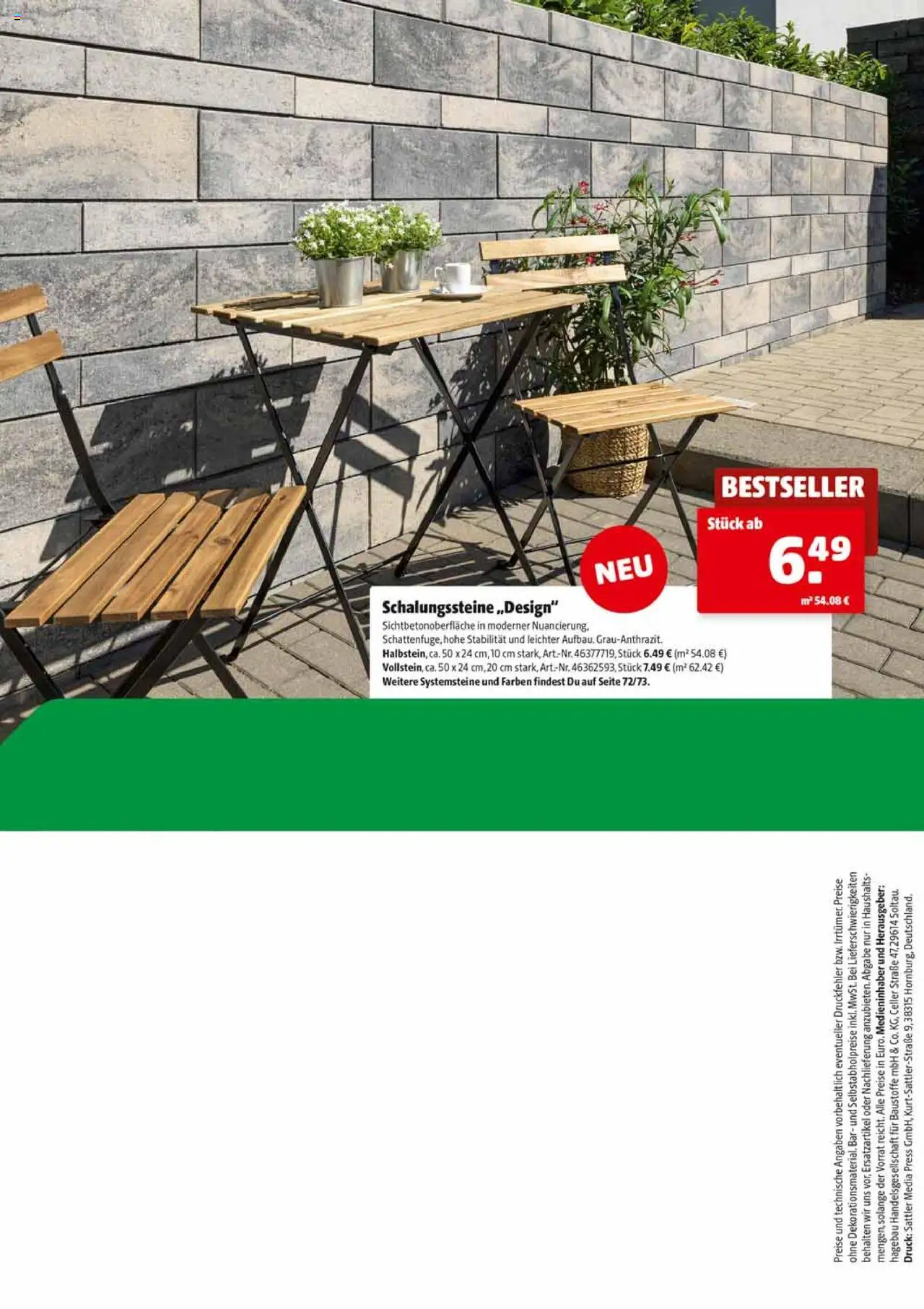 HERKULES Gartenbaustoffe - Seite 48 - gültig ab 15.09.2025