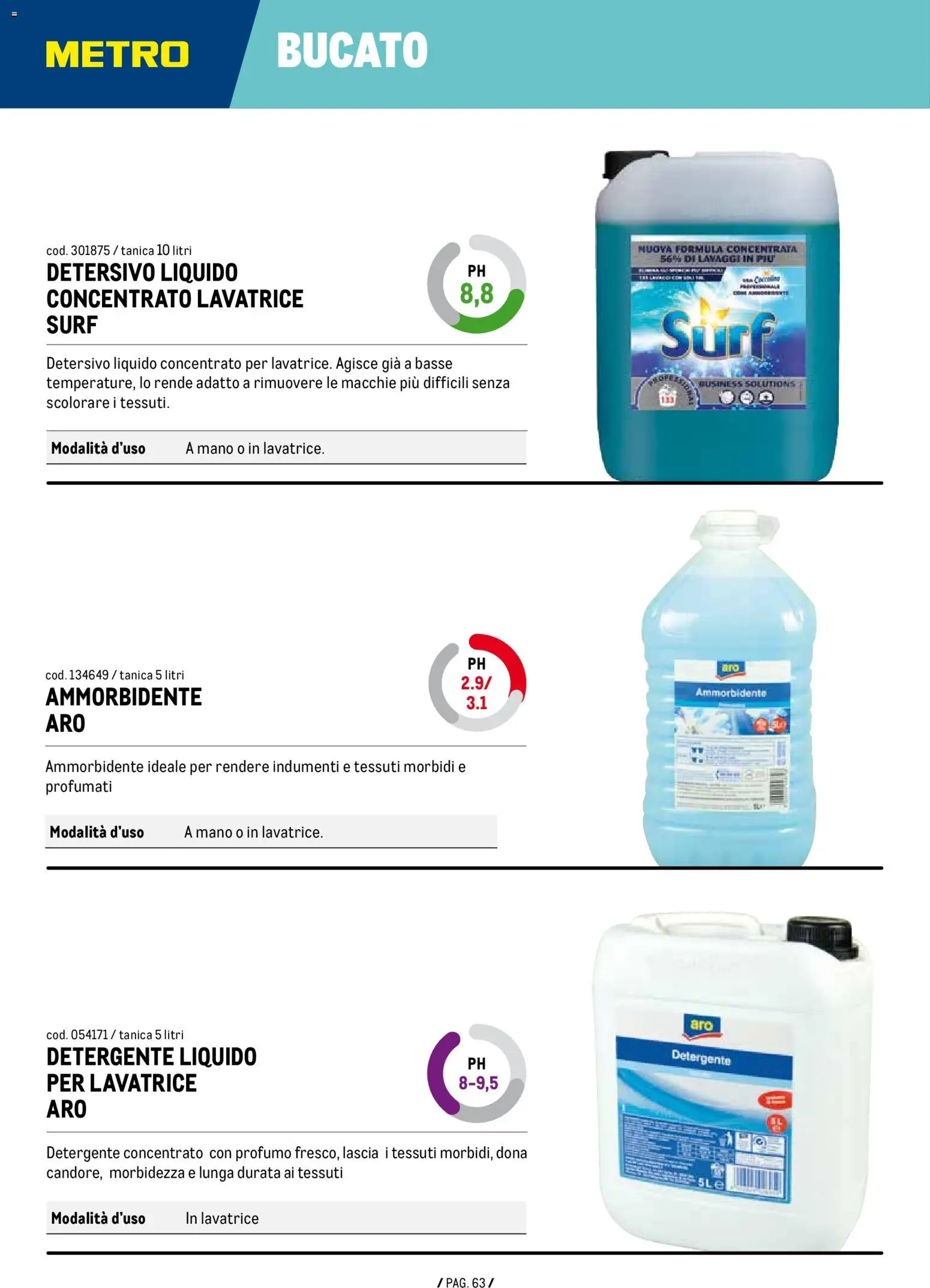 Metro Detergenza catalogo - pagina 63 - valido dal 07/01/2026