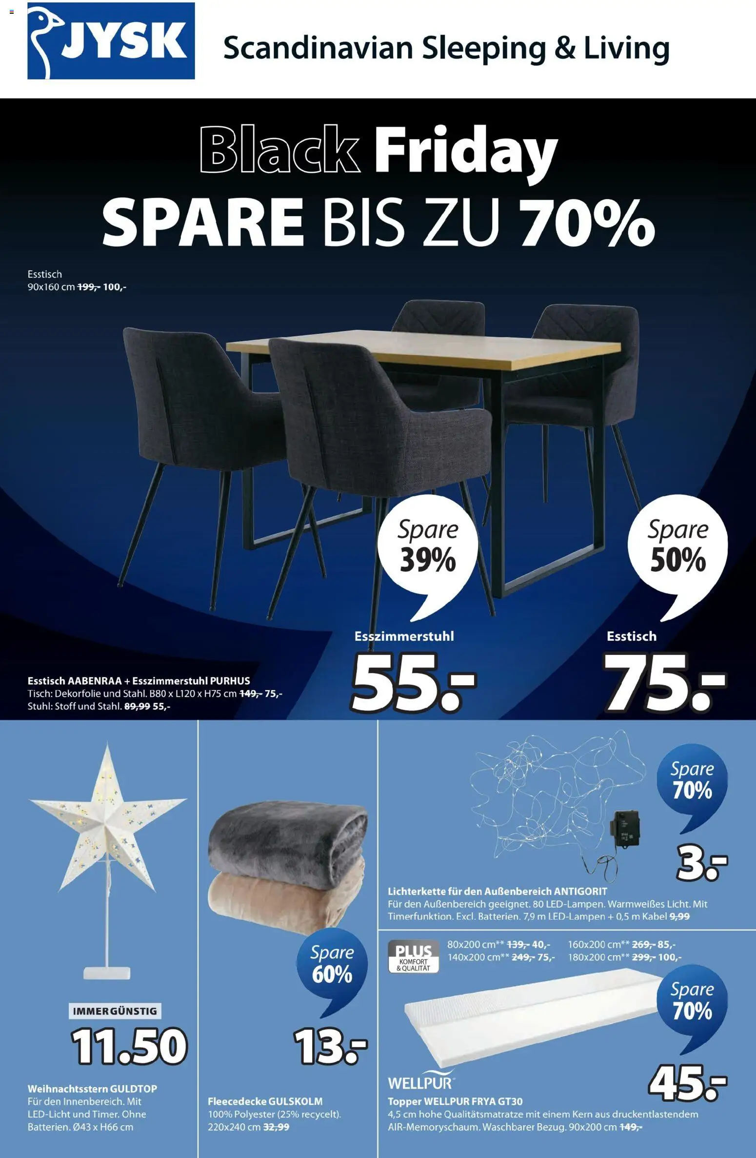 JYSK - Black Friday - Seite 1- gültig ab 17.11.2025