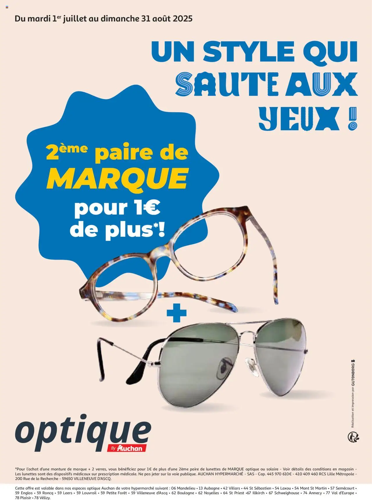 Auchan - C'est parti pour une année moins chère - pagina 57- geldig vanaf 16/07/2025